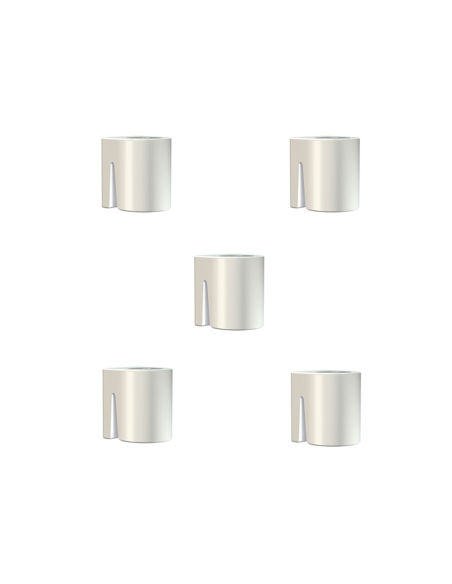 Pack 5 crochets supérieurs cylindriques - Accessoire Cimaise Artiteq
