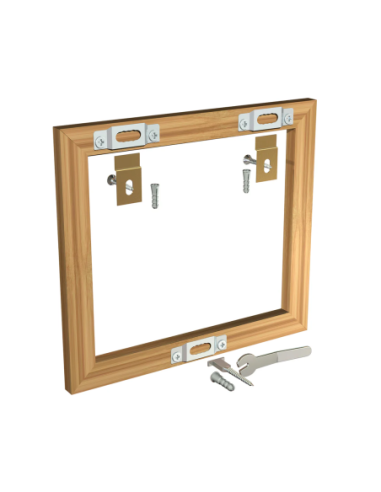 Kit anti-vol pour tableau bois