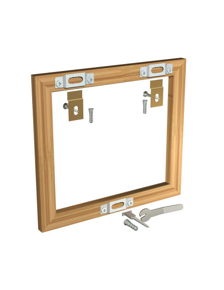 Kit anti-vol pour tableau bois