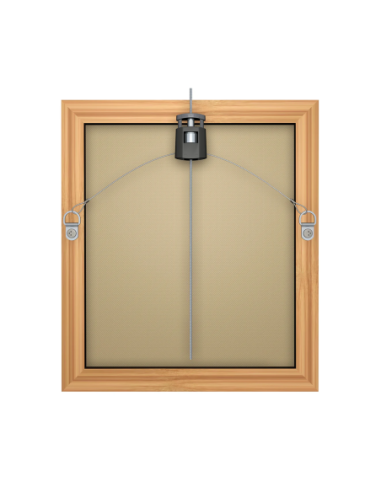 Set accrochage câble tendu pour dos de tableau - Accrochage Tableau Artiteq