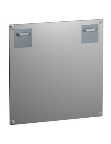 Pack 4 plaques adhésives 7x7 cm pour dibond et tableau - 2 kg - Accrochage Tableau Artiteq