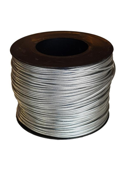 Bobine de câble acier 1,5 mm - 100 ML - Accrochage Tableau Artiteq