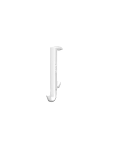 Pack de 10 Clip Hanger blanc - porte manteau accroche pour Info Rail Artiteq