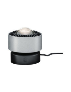 Spot à poser pour tableau LED Aldan 3,5W noir et alu brossé