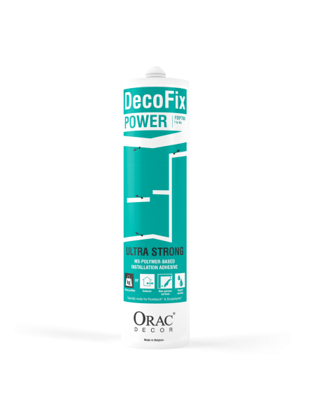 Colle Decofix Power FDP700 Orac Decor - Fixation ultra fort panneau, corniche, moulures, plinthes - 290ml