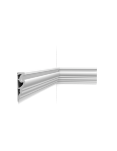 DX170-2300 Moulure multifonctionnelle Orac Decor - 11,9x3,2x230 (h x p x L) - moulure déco polymère
