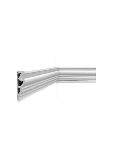DX170-2300 Moulure multifonctionnelle Orac Decor - 11,9x3,2x230 (h x p x L) - moulure déco polymère