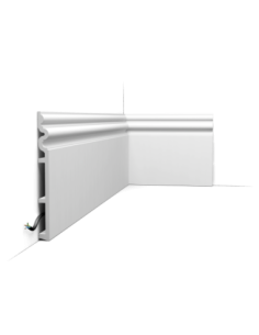 SX193 AUTOIRE Plinthe Orac Decor - 25x2,2x200cm (h x p x L) - plinthe décorative polymère