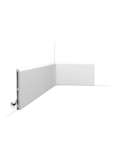 SX212 CASCADE Plinthe Orac Decor - 17 x 1,3 x 200cm (h x p x L) - plinthe décorative polymère