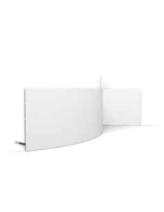 SX207F Plinthe Flexible Orac Decor - 25 x 1,3 x 200cm (h x p x L) - plinthe décorative polymère
