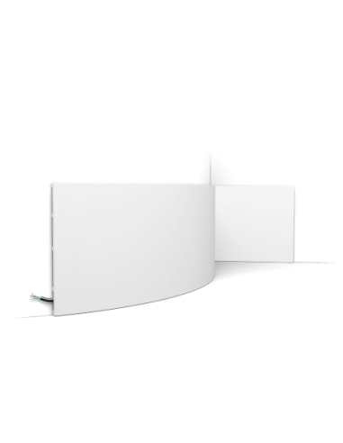 SX207F Plinthe Flexible Orac Decor - 25 x 1,3 x 200cm (h x p x L) - plinthe décorative polymère
