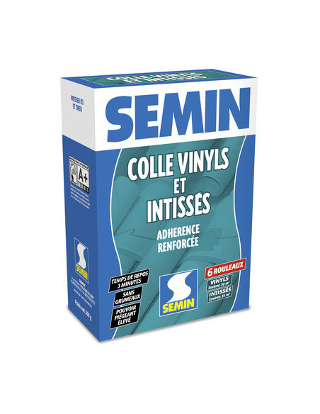 Colle vinyls et intissés - 6 rouleaux - 300 g SEMIN | PMP Décor