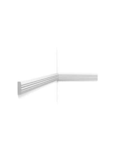 P5021 Cimaise murale Orac Decor - 3x1x200cm (h x p x L) - moulure décorative polyuréthane