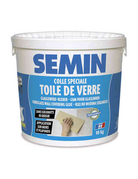Colle vinymur - revêtements muraux toile de verre - 5kg | PMP Décor