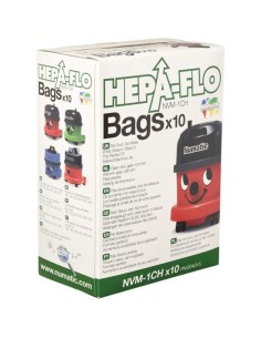 Sac aspirateur original NUMATIC 9L 1C HEPAFLO-604015 - Lot x 10