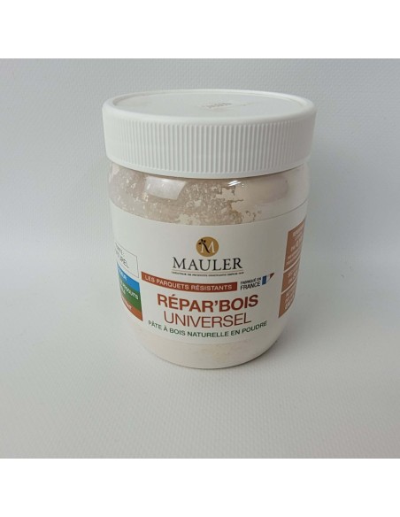 Répar'bois universel - pâte à bois naturelle en poudre - 300g net - 1919 by Mauler