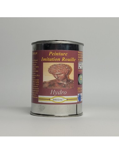 Peinture "imitation rouille" - hydro -250mL BREDAC