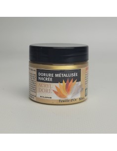 ACRYL DORE - FEUILLE D'OR - 50ml - ECLADOR