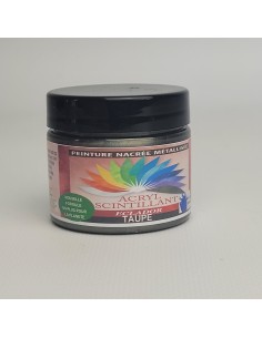 ACRYL SCINTILLANT - TAUPE - 50ml - ECLADOR