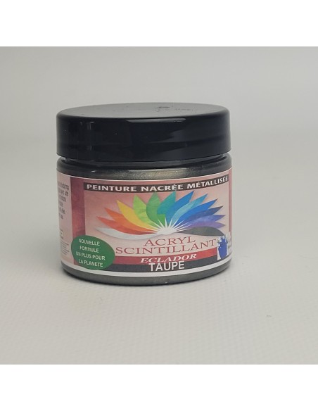 ACRYL SCINTILLANT - TAUPE - 50ml - ECLADOR