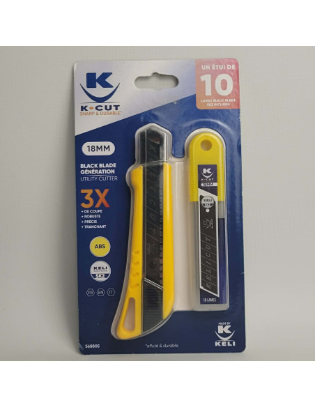 Cutter K. CUT + lames- 18 mm
