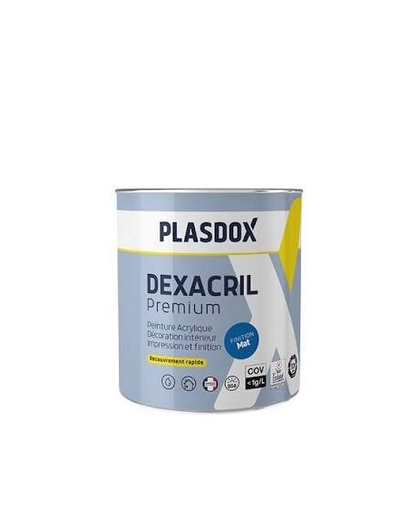 DEXACRIL Premium Mat BLC 3L H705 | PMP Décor