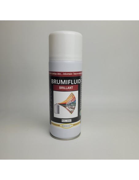 BRUMIFLUID - aspect Brillant- RAL 2007 Orangé clair brillant - 400ml BREDAC