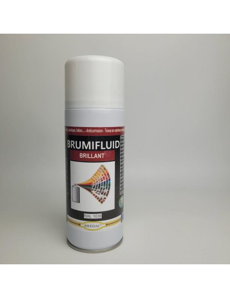 BRUMIFLUID - aspect Satiné- RAL 1036 Or nacré - 400ml BREDAC | PMP Déc