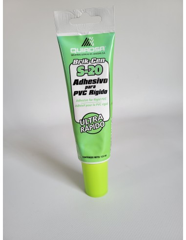 Adhésif pour PVC rigide BRIK-CEN ultra rapide 125ml S-20 | PMP Décor