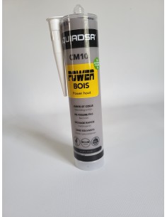 Mastic acrylique élastique et adhésif pour bois - GRIS FONCE - CM10 | 