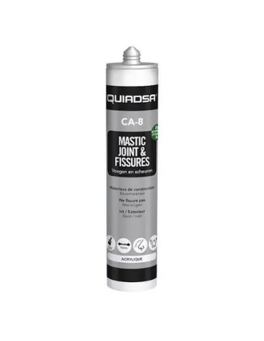 Mastic joint et fissure base eau BLANC CA8 | PMP Décor
