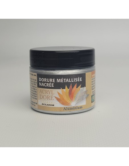 ACRYL DORE - ALUMINIUM - 50ml - ECLADOR | PMP Décor