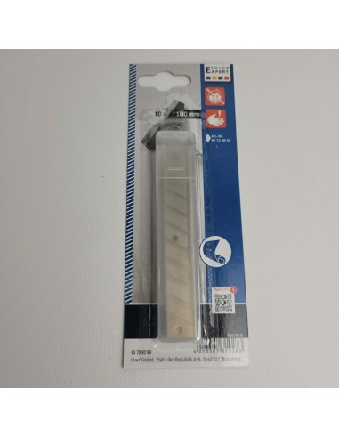 lot de 10 Lames de recharge 100 mm pour grattoir