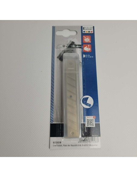 lot de 10 Lames de recharge 100 mm pour grattoir