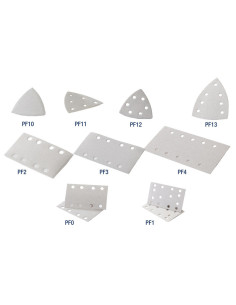 Garniture LR590 AUTOCLEAN 72 x 123 mm P180 lot de 10 | PMP Décor