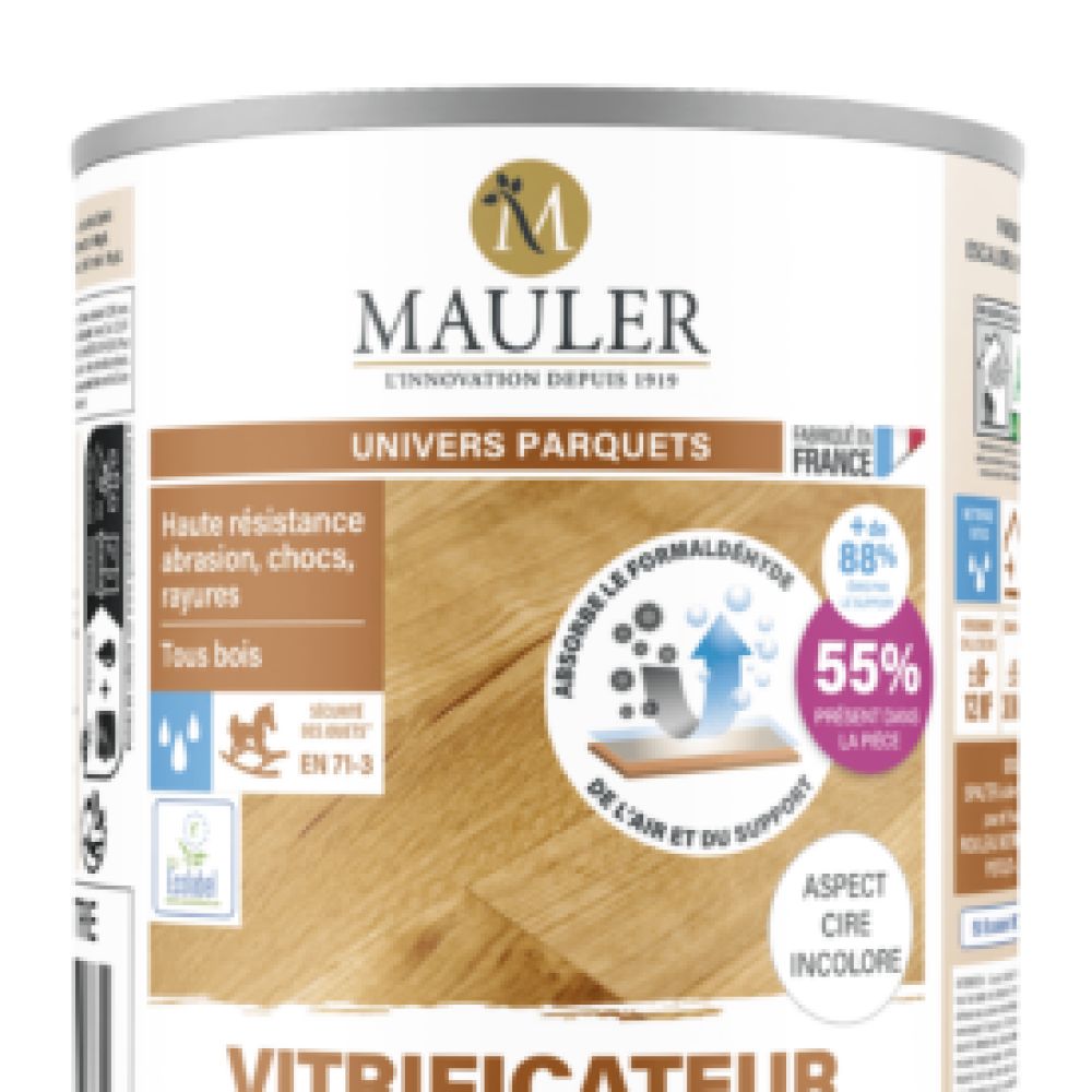 Vitrificateur bois hydro - Aspect cire incolore - incolore - 5L | PMP 